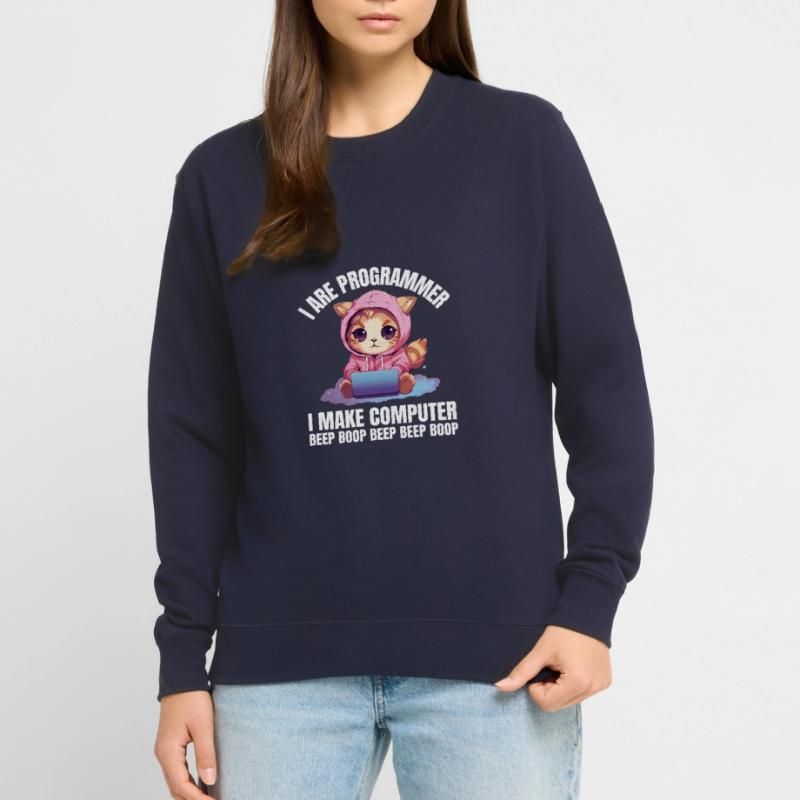 I'm a programmer. I'm doing Computer Beep Unisex Sweatshirt
