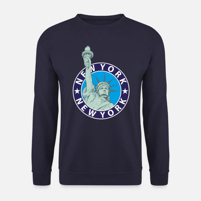 Statue de la Liberté de New York - Sweat-shirt Unisexe - marine