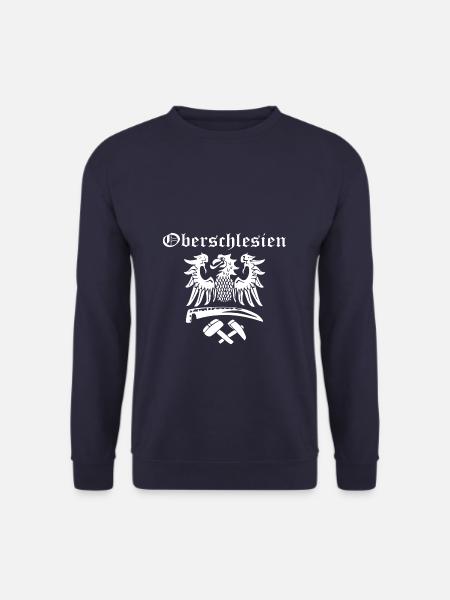 Oberschlesien Design: Adler - Unisex Pullover - Navy