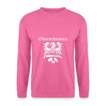 Oberschlesien Design: Adler - Unisex Pullover - Pink - Vorne