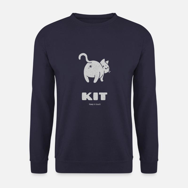 KIT - Keep in touch - Unisex Sweatshirt - navy