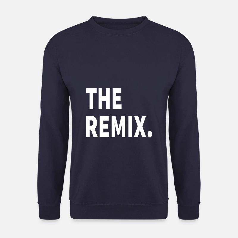 Stolzer Papa Tochter Vater Sohn Outfit Spruch - Unisex Pullover - Navy