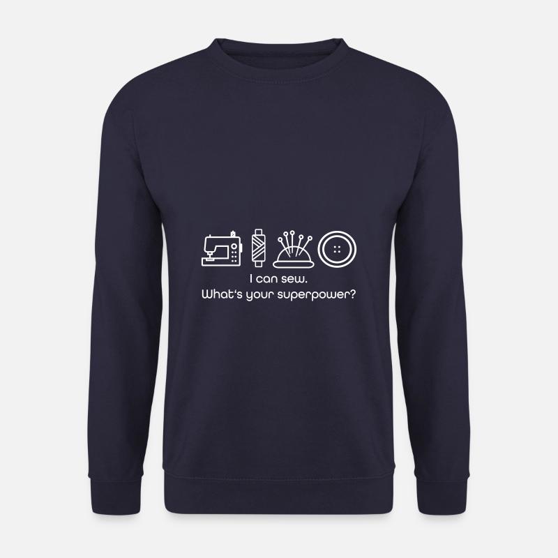 Nähen - Unisex Pullover - Navy