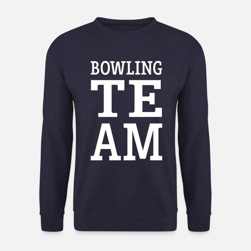 Bowling Team Mannschaft - Unisex Pullover - Navy