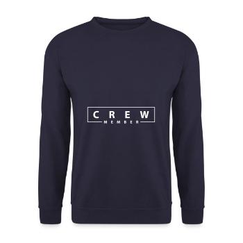 membre d'équipage - Sweat-shirt Unisexe - marine - Devant - Alina (178cm) & Michal (187cm)