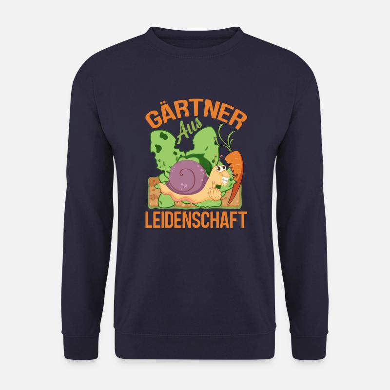 Gärtner aus Leidenschaft Gärtner Geschenk Lustig - Unisex Pullover - Navy