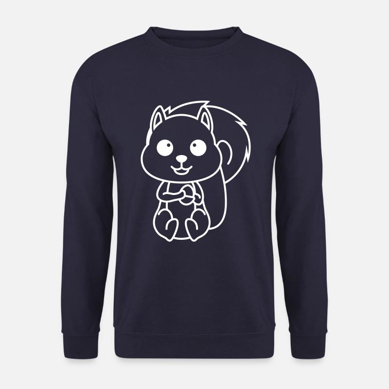 Squirrel Comic Animal - Unisex Sweatshirt - navy