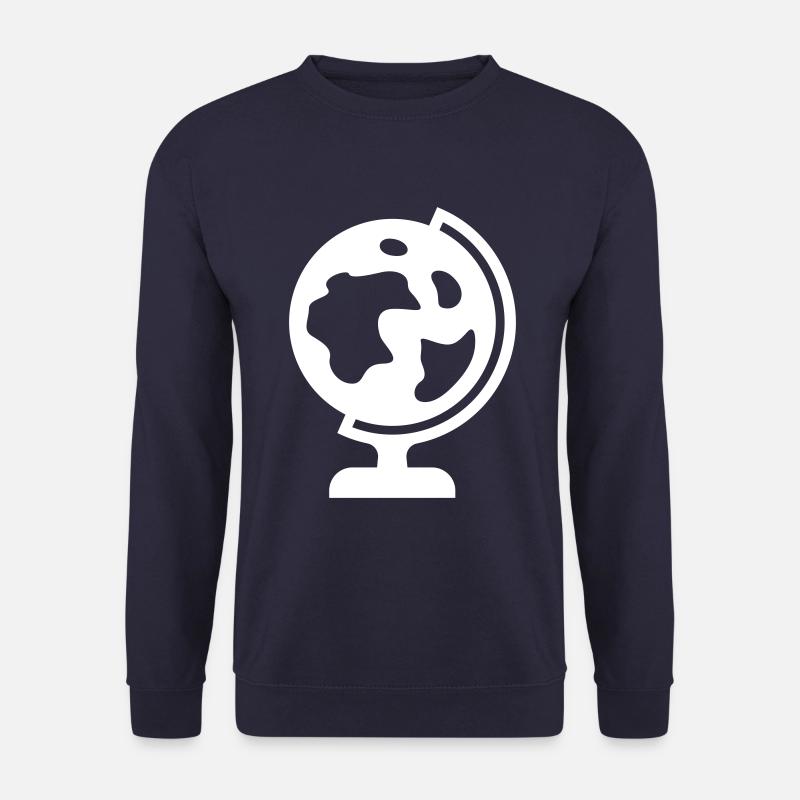 Globe icon icon - Unisex Sweatshirt - navy