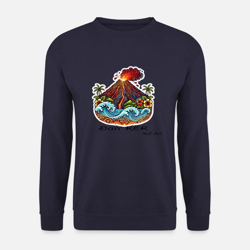 DAN KER 3 - Unisex Pullover - Navy