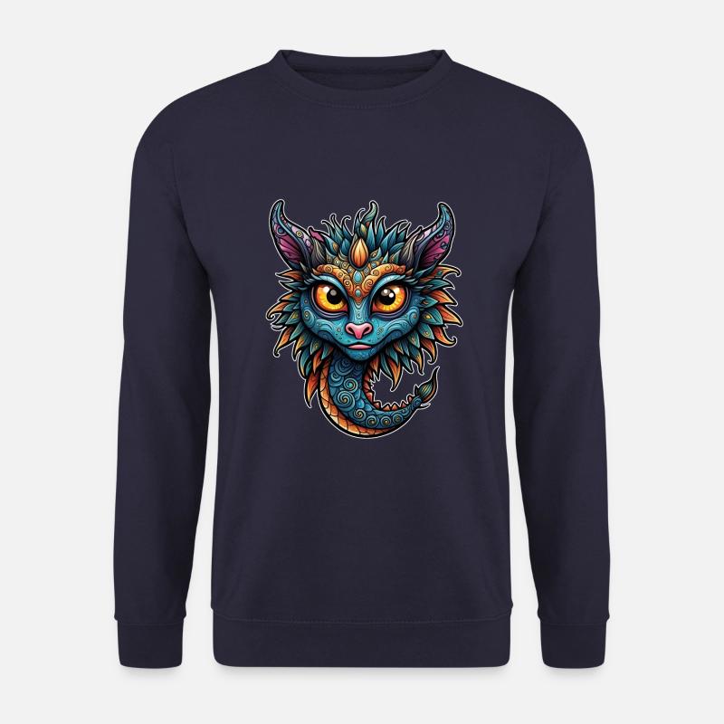 Lovable fantasy creature - Unisex Sweatshirt - navy