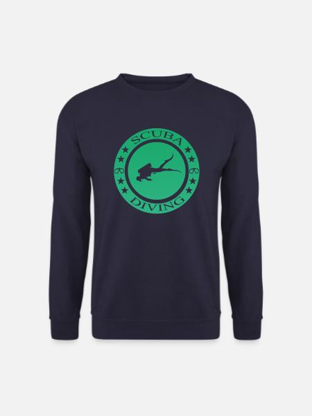 Scuba Diving tauchen - Unisex Pullover - Navy