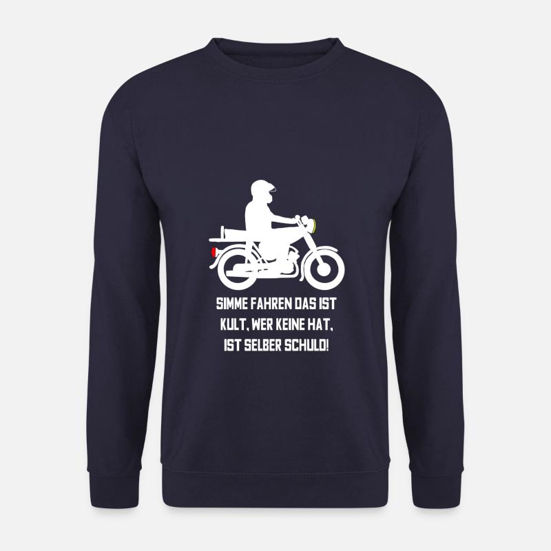 Simme fahren das ist Kult, - Unisex Pullover - Navy