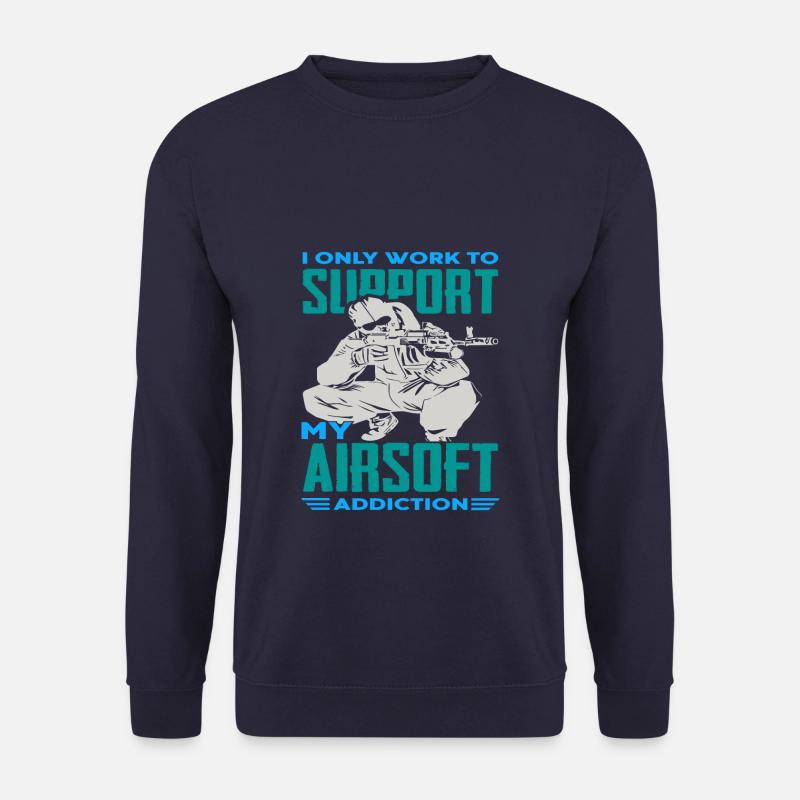 Airsoft - Unisex Pullover - Navy
