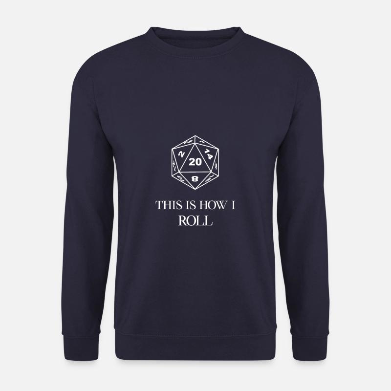 This is how i roll - Unisex Sweatshirt - navy