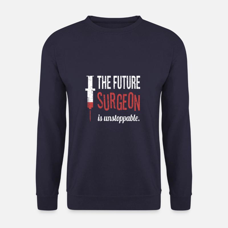 nicht stopbarer zukünftiger Chirurg - Unisex Pullover - Navy