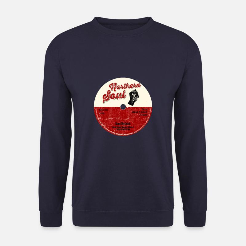 Northern Soul design - Keep The Faith Tee - Mod - Unisex Pullover - Navy