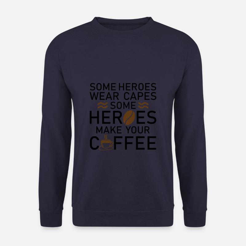Coffee Caffeine - Unisex Sweatshirt - navy