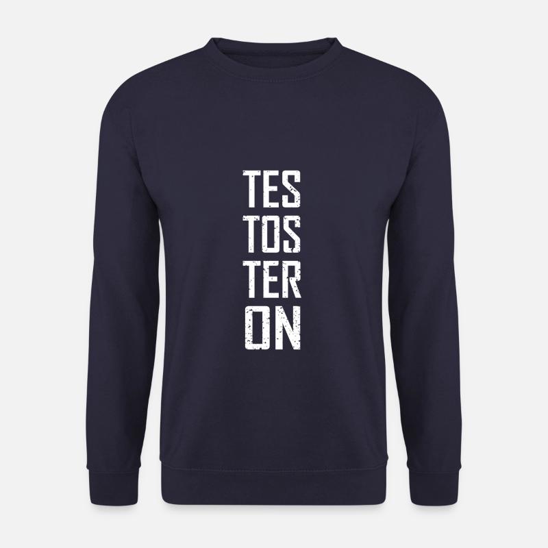 Testosterone - Unisex Sweatshirt - navy