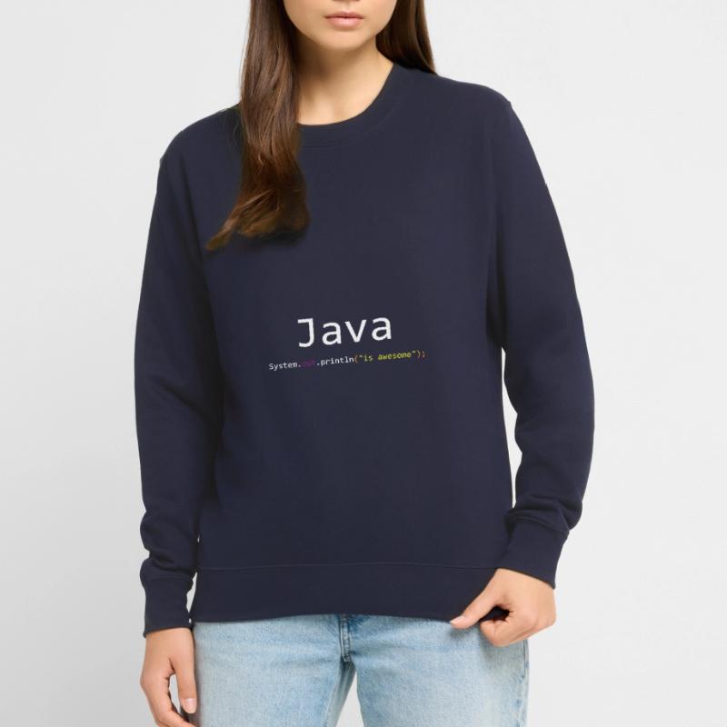Java is awesome Unisex Pullover