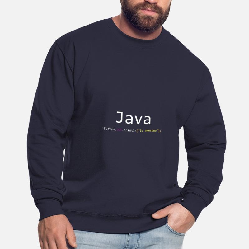 Java is awesome Unisex Pullover