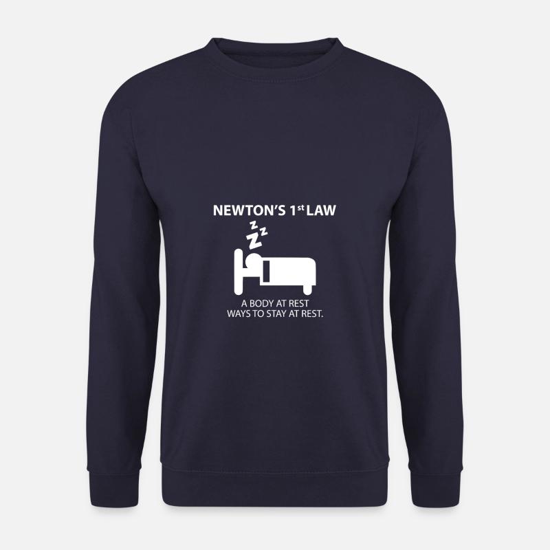 Newtons erstes Gesetz - Unisex Pullover - Navy