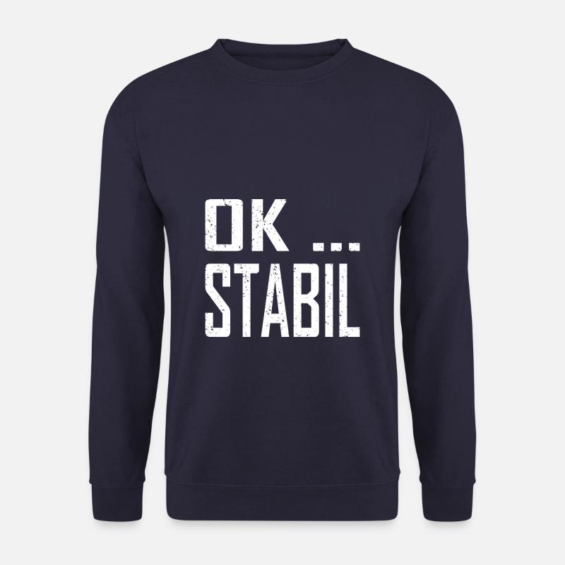 OK... Stable - Unisex Sweatshirt - navy
