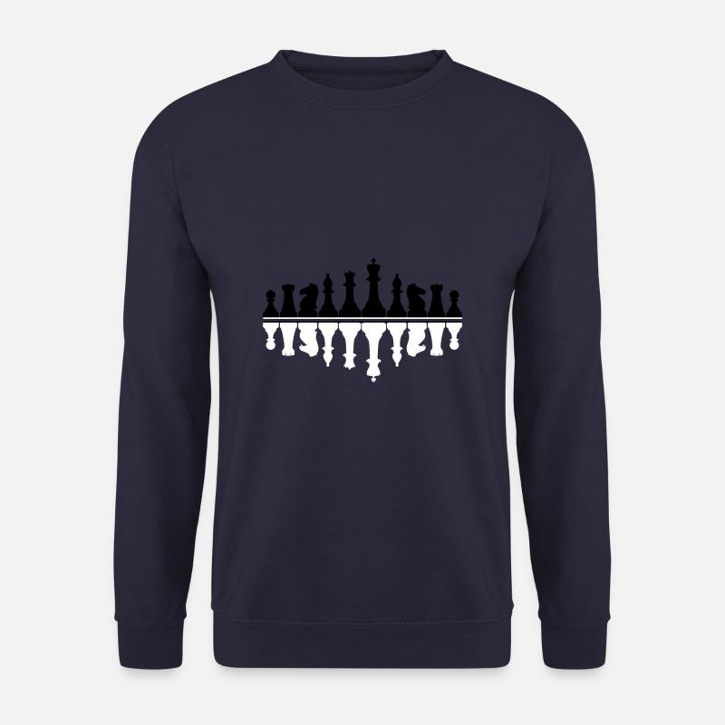 Chess Checkmate Puzzle Chess - Unisex Sweatshirt - navy
