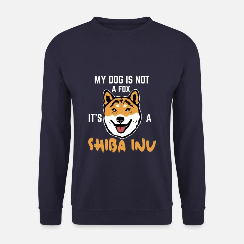 shiba inu - Unisex Pullover - Navy