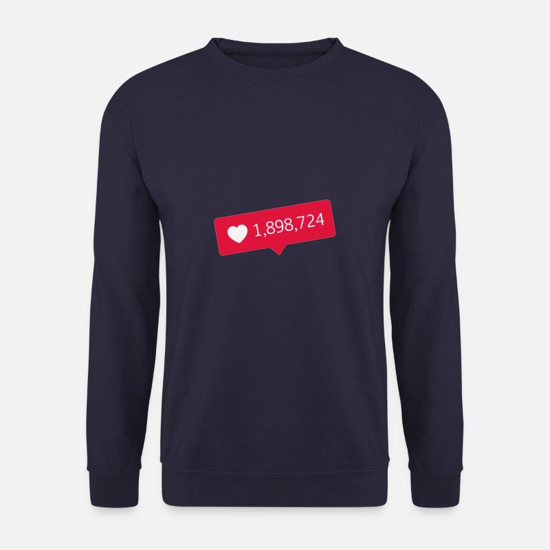 Instagram Love - Unisex Pullover - Navy
