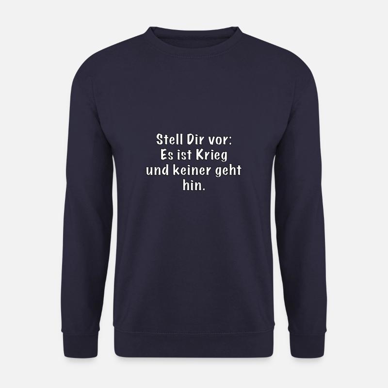 Spruch aus den 80ern - Unisex Pullover - Navy