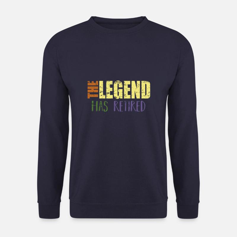 Der Boss geht - Die Legende geht in den Ruhestand - Unisex Pullover - Navy