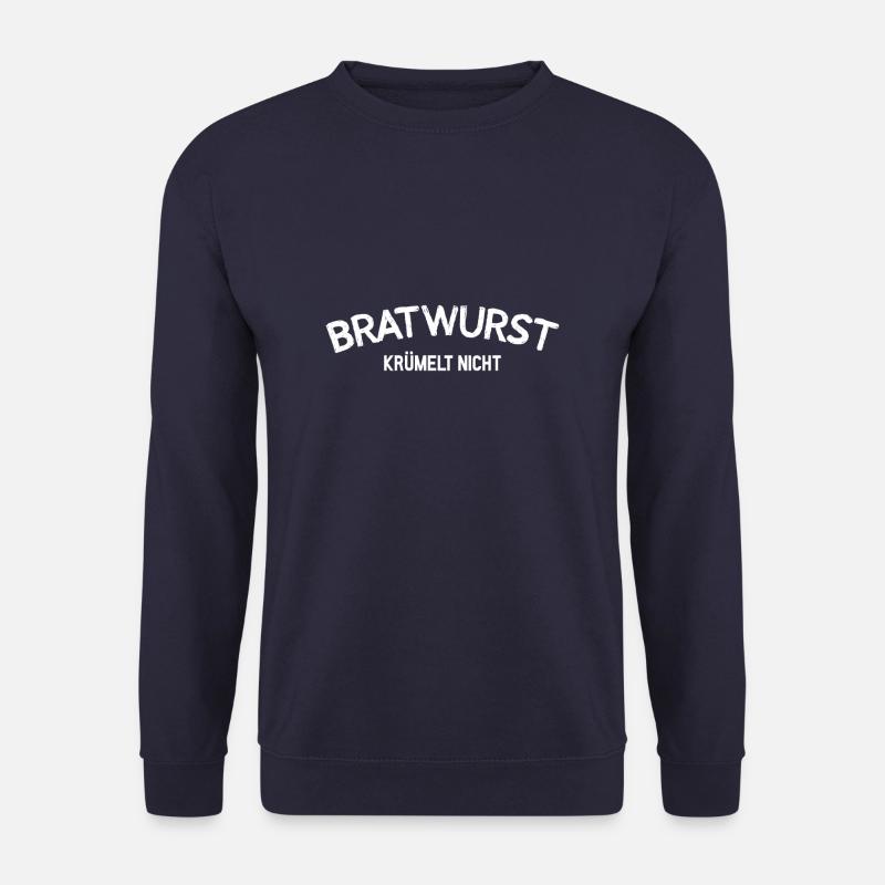 bratwurst krümelt nicht - Unisex Pullover - Navy