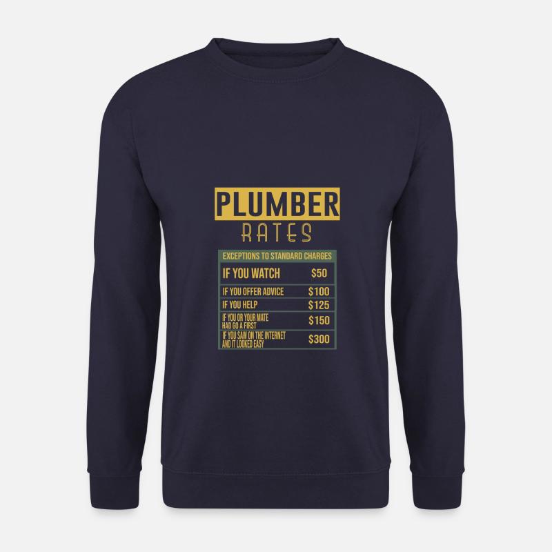 Klempner Preise - Unisex Pullover - Navy