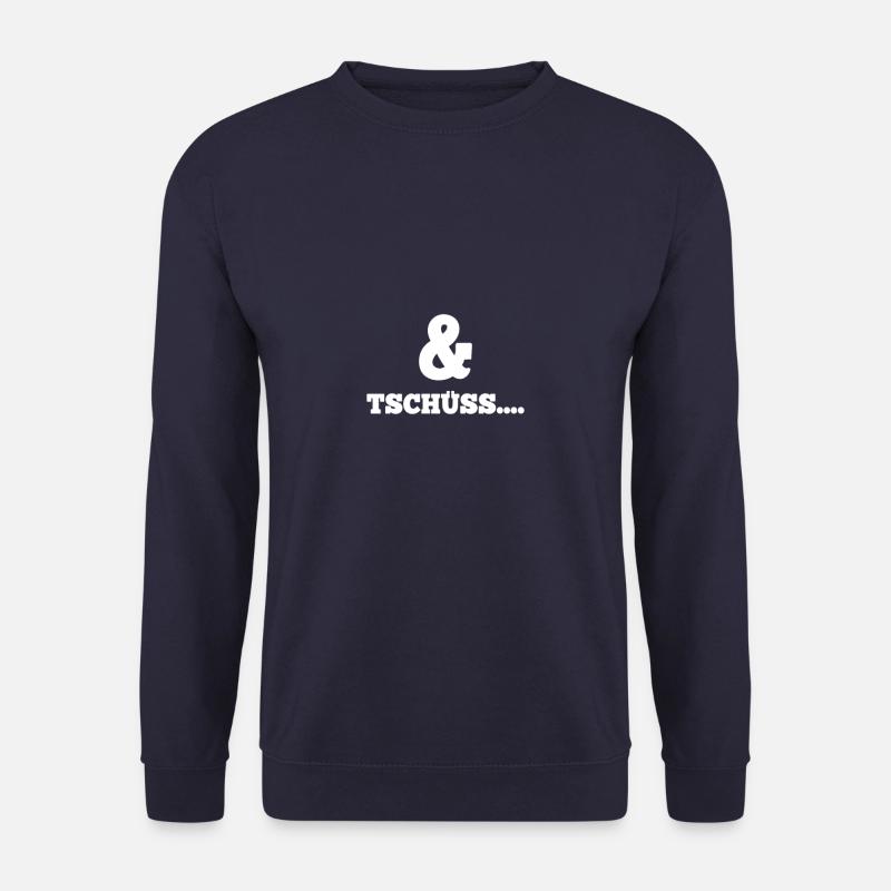 and bye-bye - Unisex Sweatshirt - navy