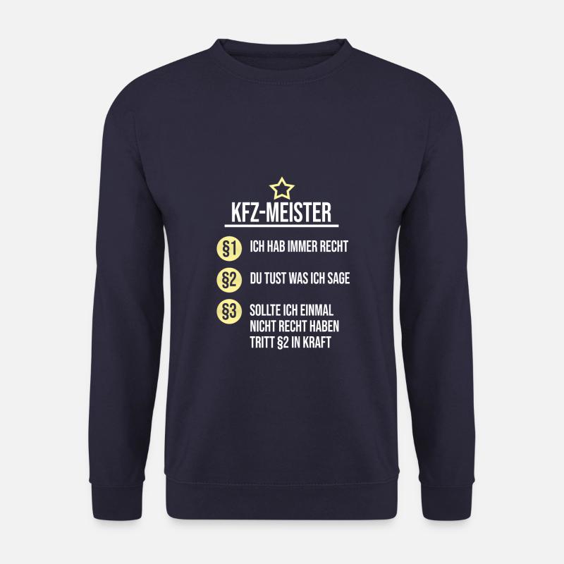kfz meister - Unisex Pullover - Navy