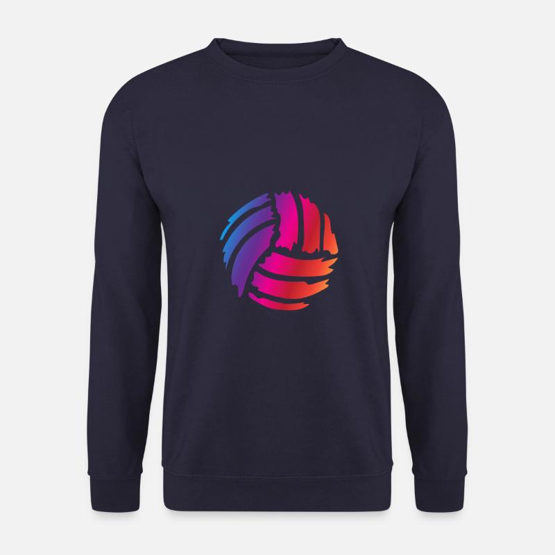 Volleyball Volleyballmannschaft Volleyballtrikot - Unisex Pullover - Navy