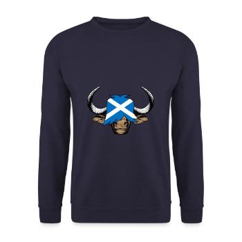 Écosse - Sweat-shirt Unisexe - marine - Devant - Alina (178cm) & Michal (187cm)