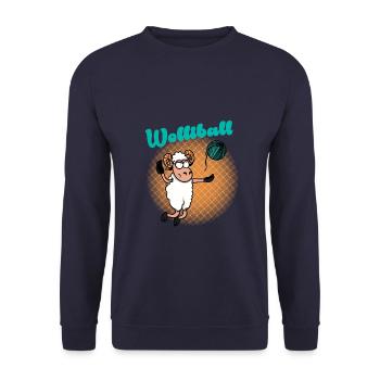 balle Wolli - Sweat-shirt Unisexe - marine - Devant - Alina (178cm) & Michal (187cm)
