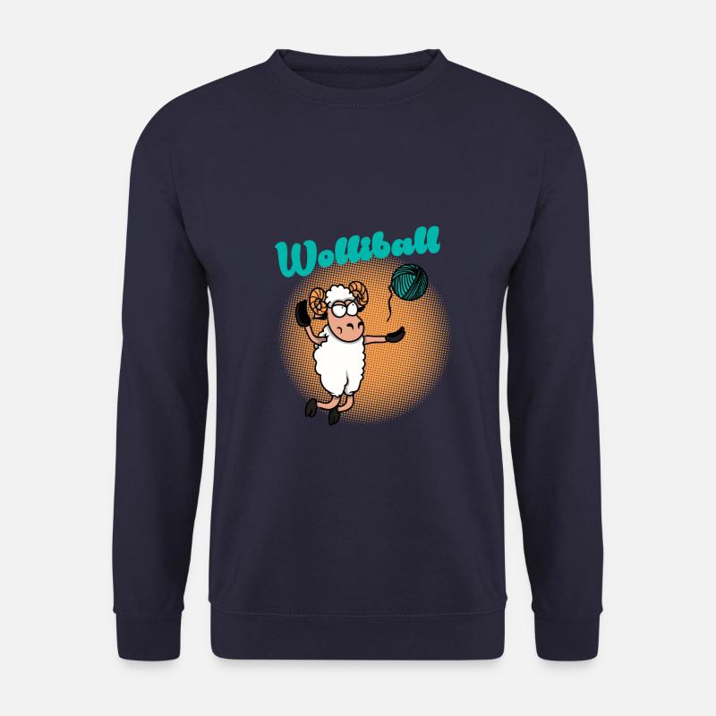 wolli ball - Unisex Sweatshirt - navy