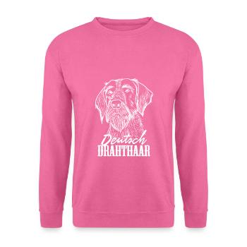Cadeau de chasse au chien allemand - Sweat-shirt Unisexe - rose - Devant