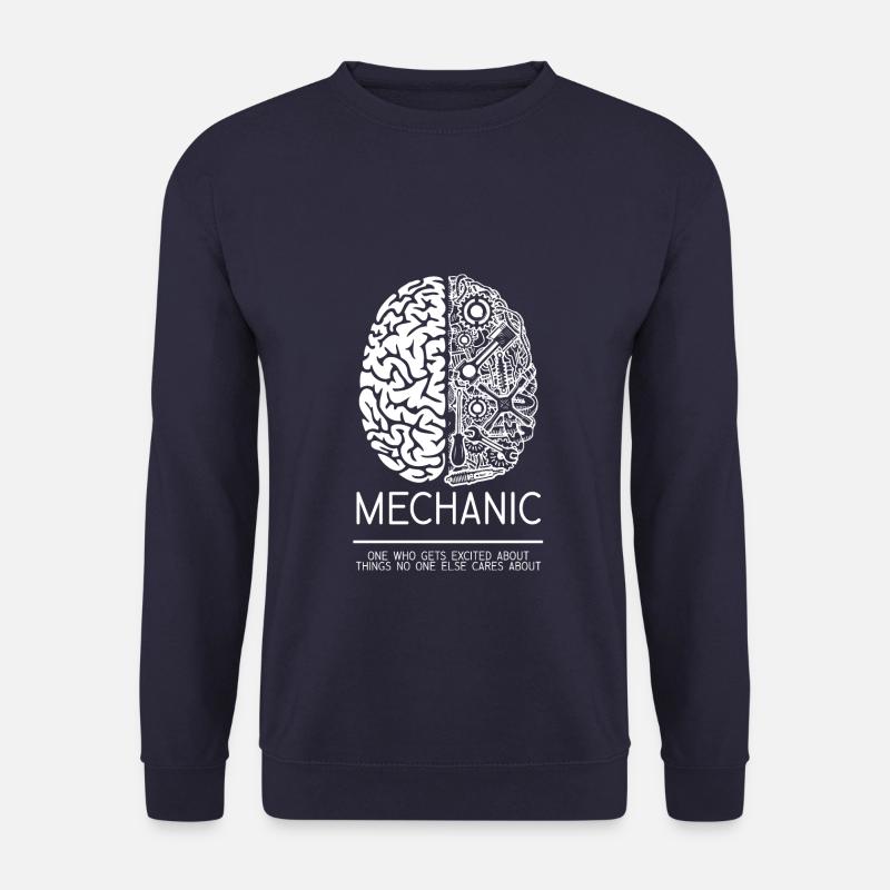 Vehicle mechanic Mechanical engineer - Unisex Sweatshirt - navy