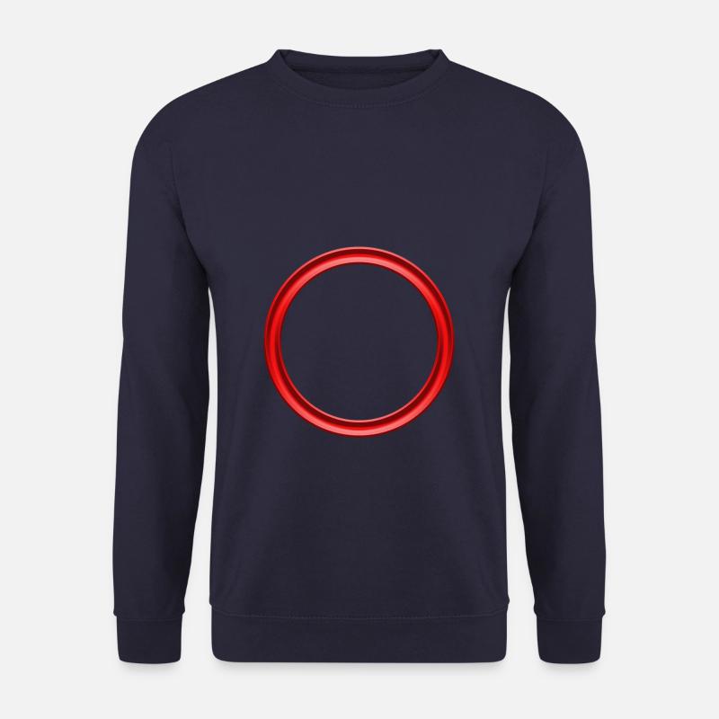 Ring red - Unisex Sweatshirt - navy