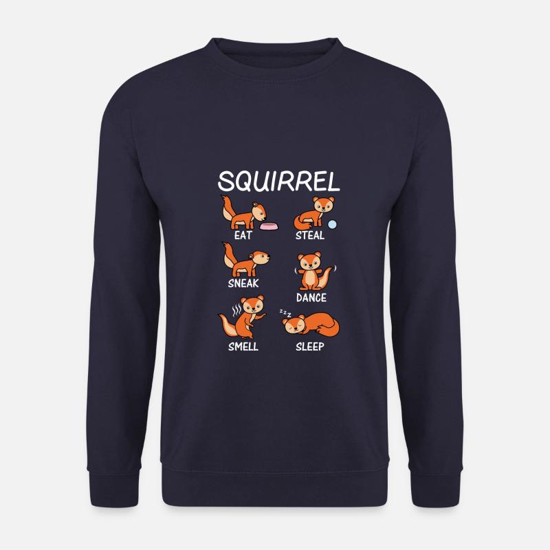 squirrel - Unisex Sweatshirt - navy