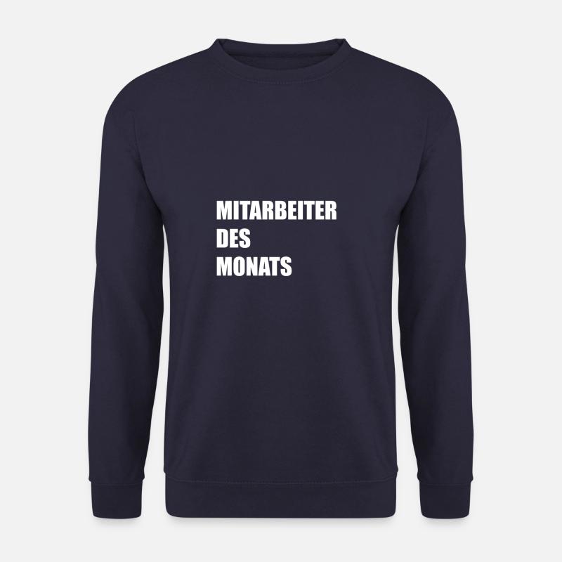 Mitarbeiter des Monats - Unisex Pullover - Navy