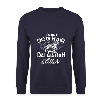 dalmatien - Sweat-shirt Unisexe - marine - Devant - Alina (178cm) & Michal (187cm)
