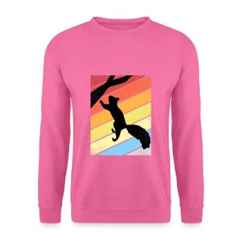 Eichhörnchen - Unisex Pullover - Pink - Vorne