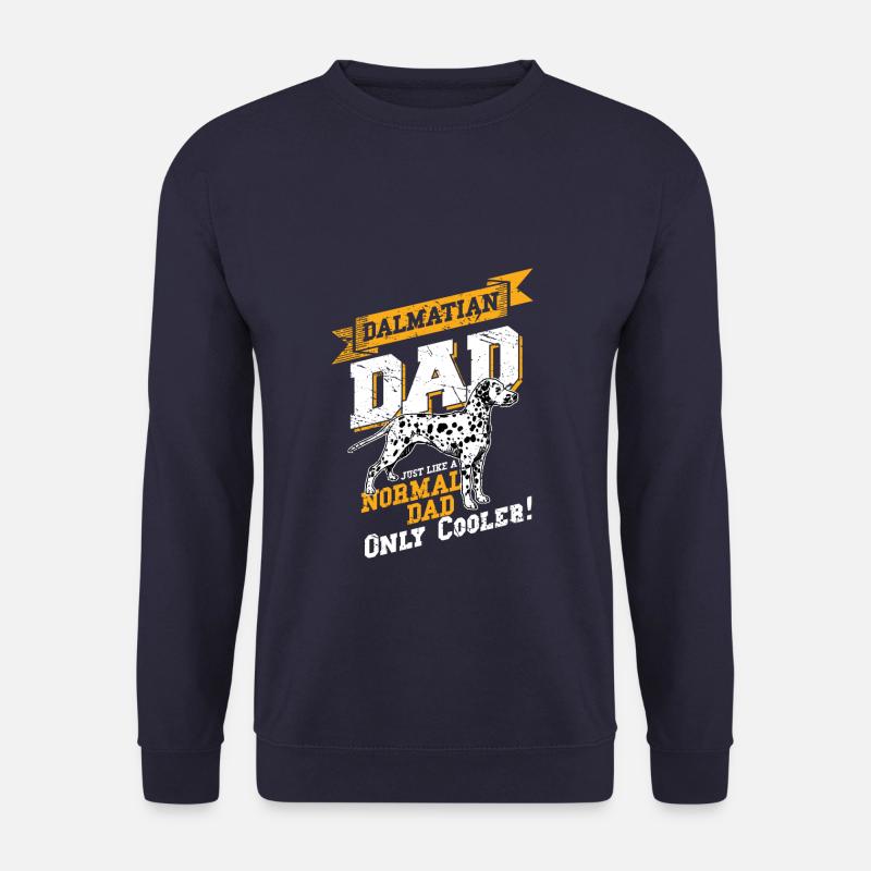 dalmatiner papa - Unisex Pullover - Navy