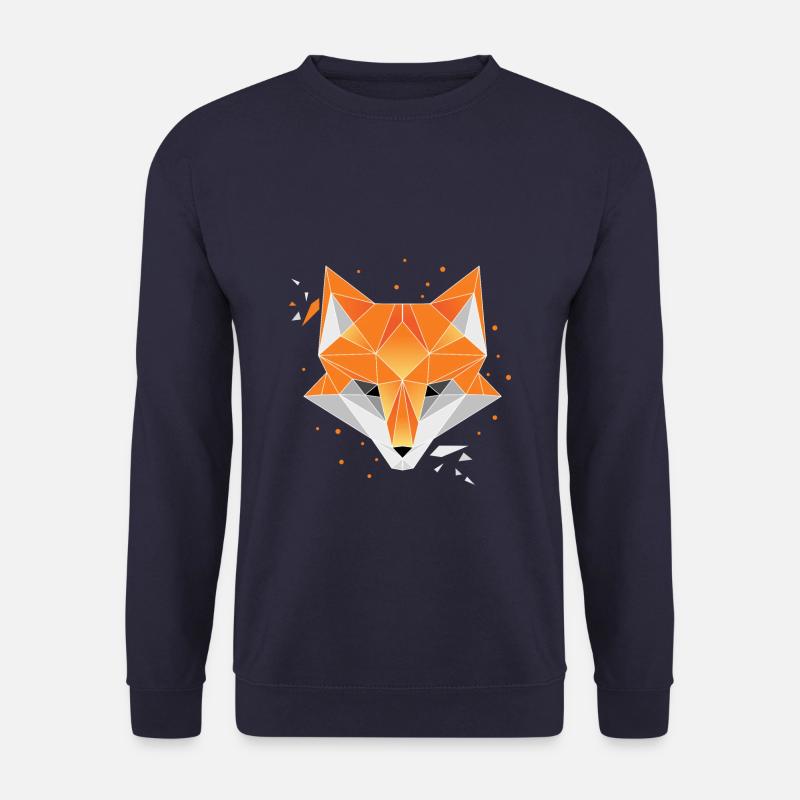 Fox - Unisex Sweatshirt - navy