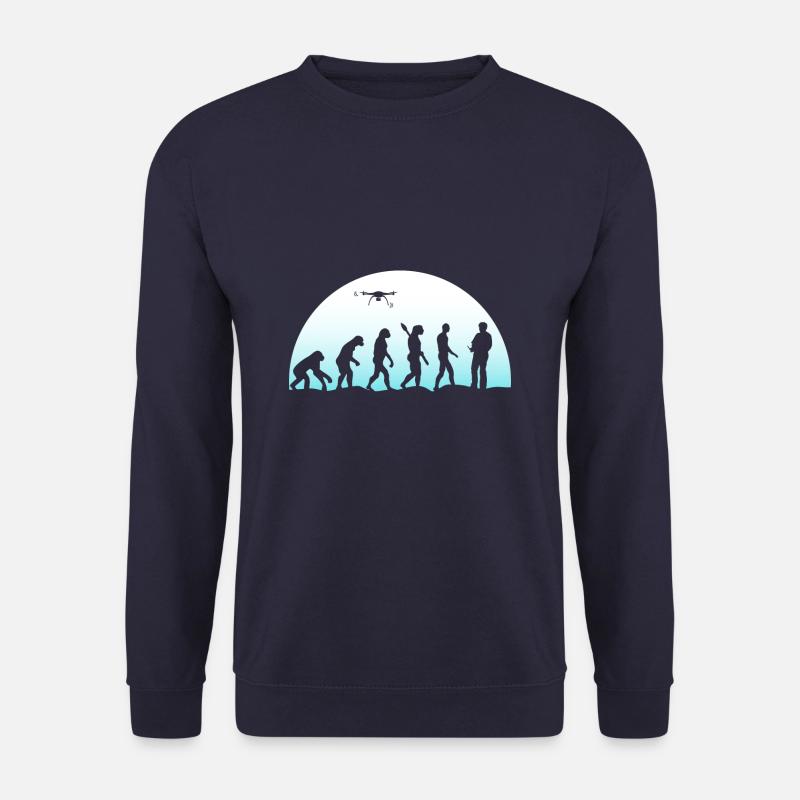 Drohnen Pilot ferngesteuerter Quadrocopter - Unisex Pullover - Navy