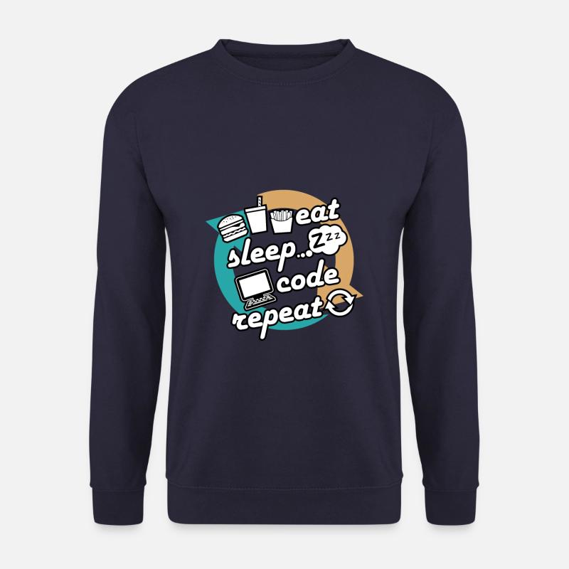 Informaticien ingénieur en programmation informatique - Sweat-shirt Unisexe - marine
